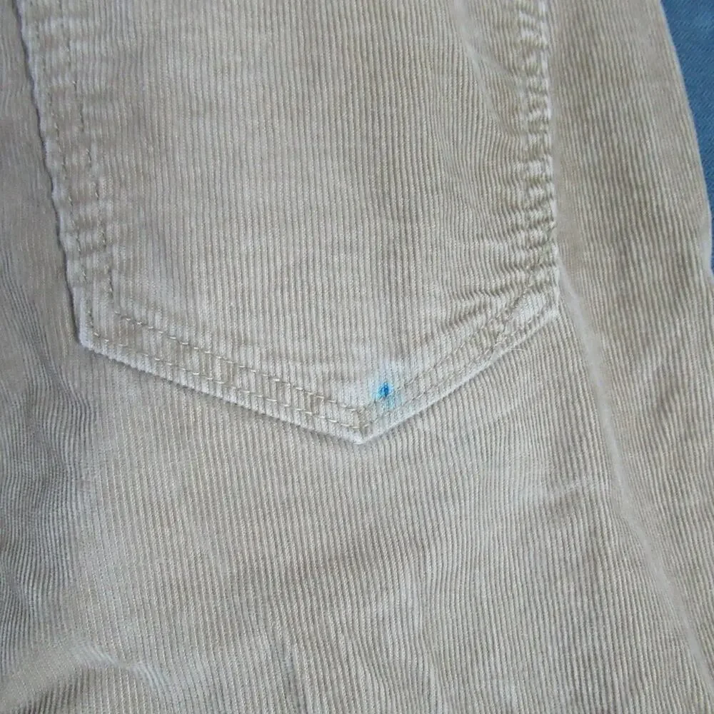 Banana Republic Pants Mens 35x32 Tan Corduroy Vintage Straight Slacks Cabincore